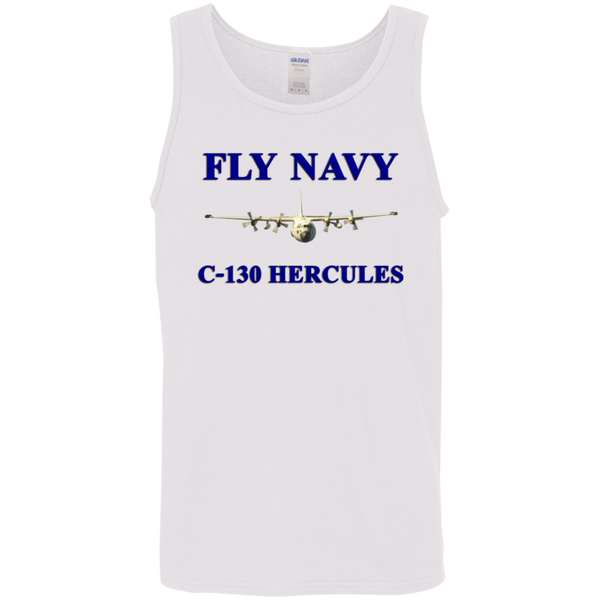 Fly Navy C-130 1 Cotton Tank Top