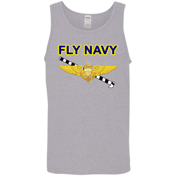 Fly Navy Tailhook 1 Cotton Tank Top