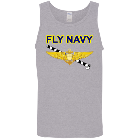 Fly Navy Tailhook 1 Cotton Tank Top