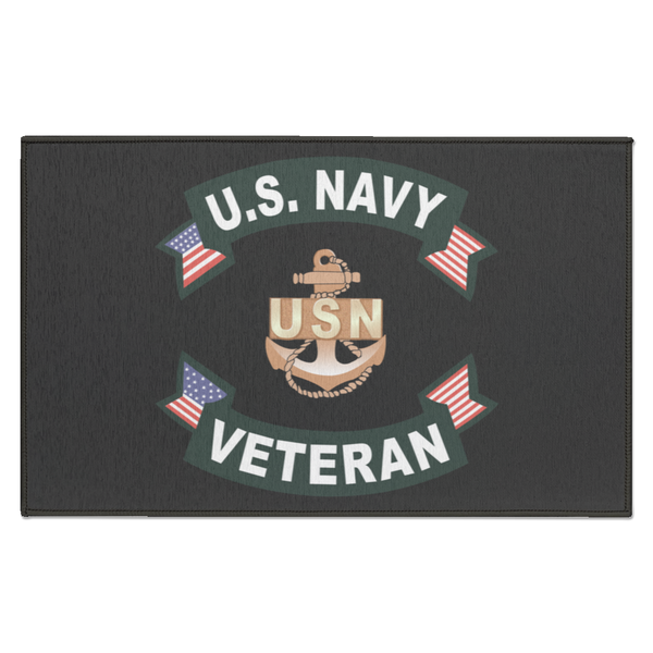 Navy Vet 1 Indoor Doormat