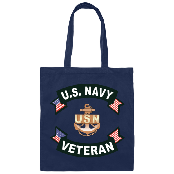 Navy Vet 1 Canvas Tote Bag