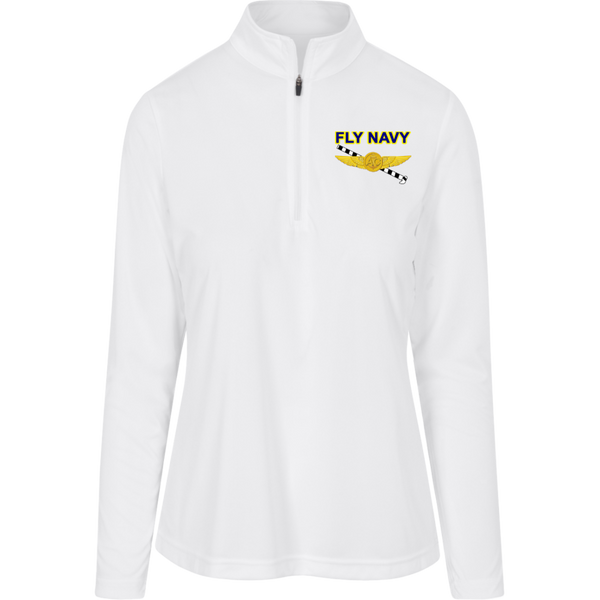 Fly Navy Tailhook 2 Team 365 Ladies' Zone Quarter Zip