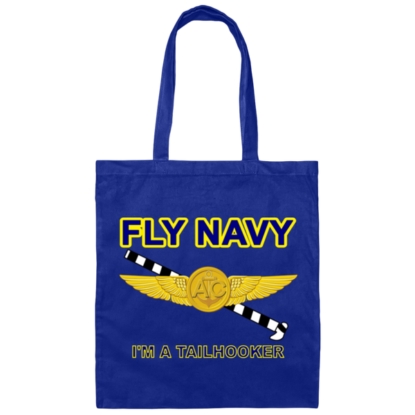 Fly Navy Tailhooker 2 Canvas Tote Bag