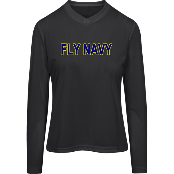 Fly Navy 2 Team 365 Ladies' Zone LS Tee