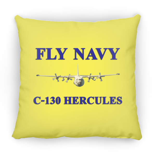 Fly Navy C-130 1 Pillow - Small Square