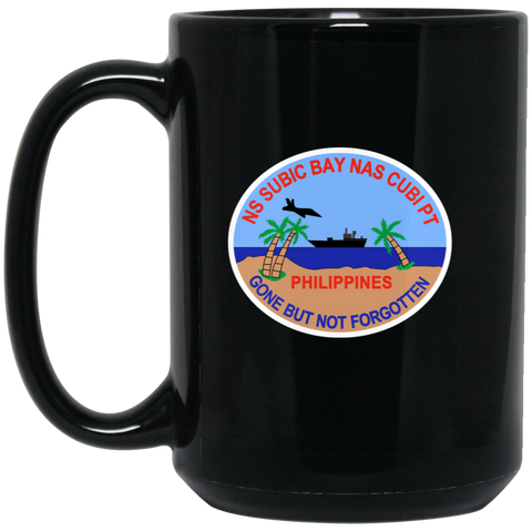 Subic Cubi Pt 08 Black Mug - 15oz