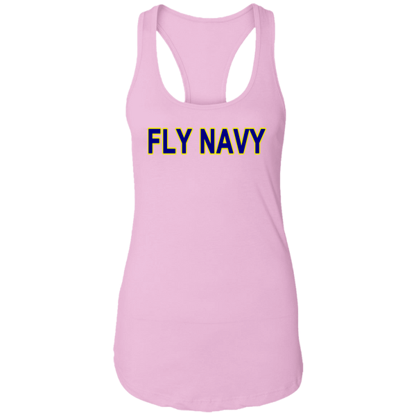 Fly Navy 2 Ladies' Ideal Racerback Tank