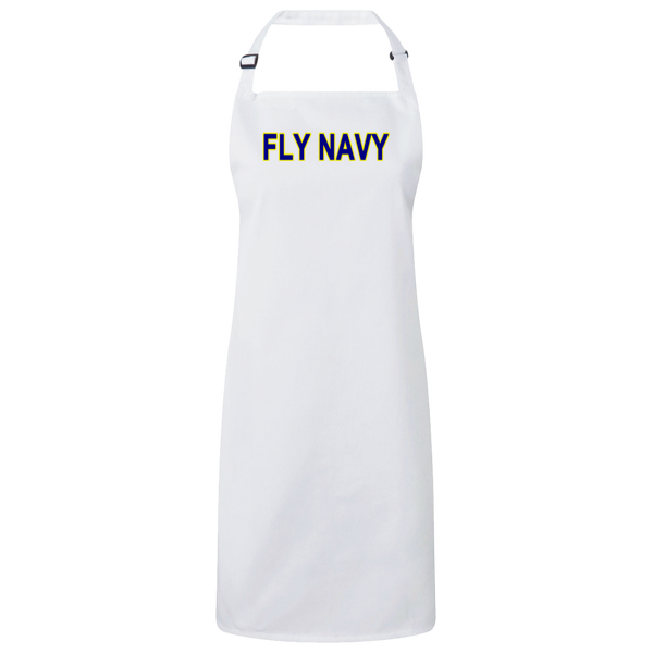 Fly Navy 2 Unisex Bib Apron