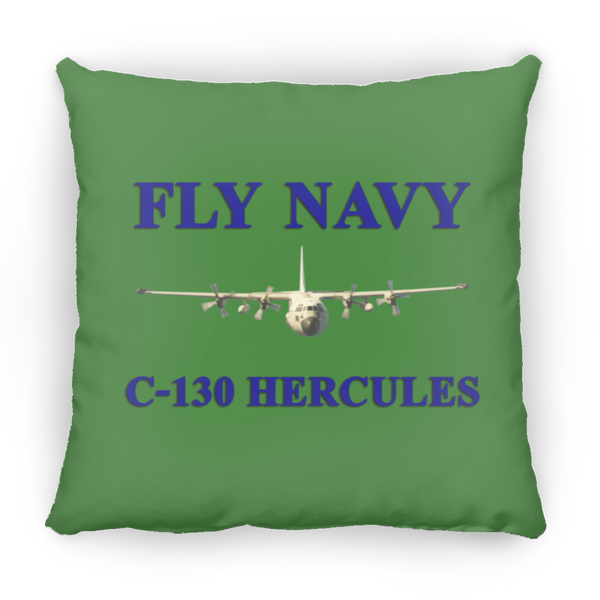 Fly Navy C-130 1 Pillow - Medium Square