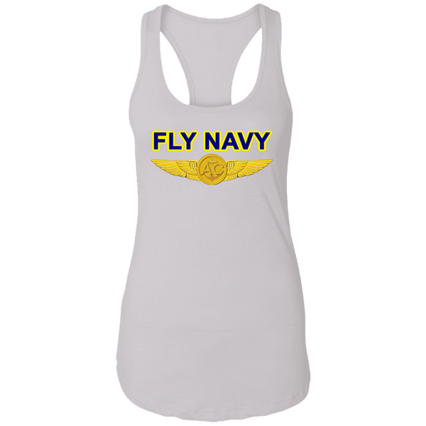 Fly Navy Aircrew Ladies' Ideal Racerback Tank