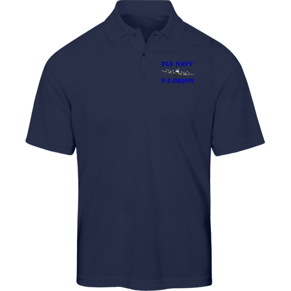 Fly Navy P-3 1 Core 365 Pique Polo