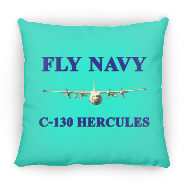 Fly Navy C-130 1 Pillow - Medium Square