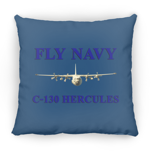 Fly Navy C-130 1 Pillow - Large Square