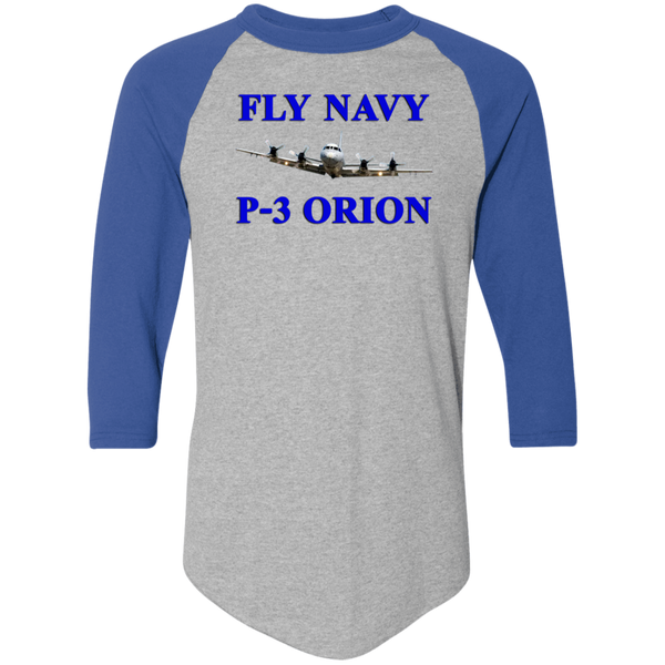 Fly Navy P-3 1 Colorblock Raglan Jersey