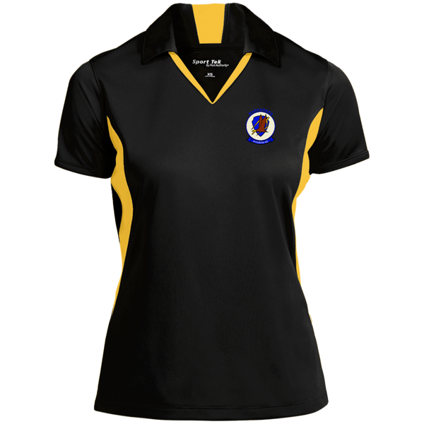 VA 82 2 Ladies' Colorblock Performance Polo