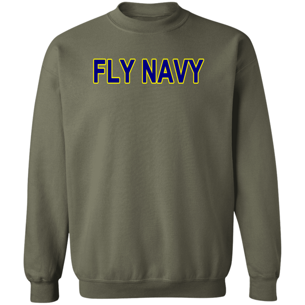 Fly Navy 2 Crewneck Pullover Sweatshirt