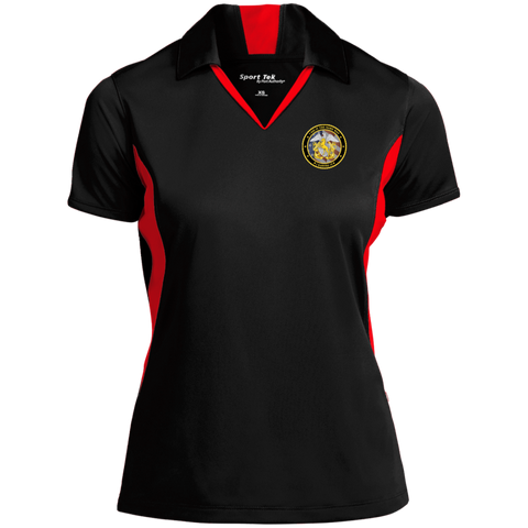2 Earned It Ladies' Colorblock Performance Polo