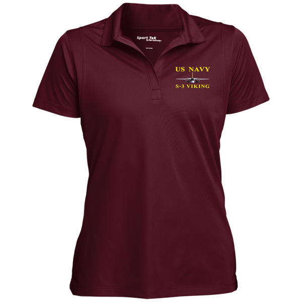 US Navy S-3 3 Ladies' Micropique Sport-Wick® Polo