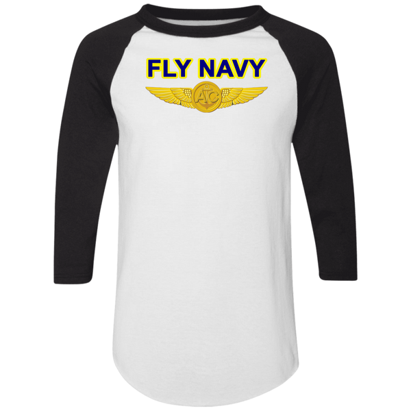 Fly Navy Aircrew Colorblock Raglan Jersey