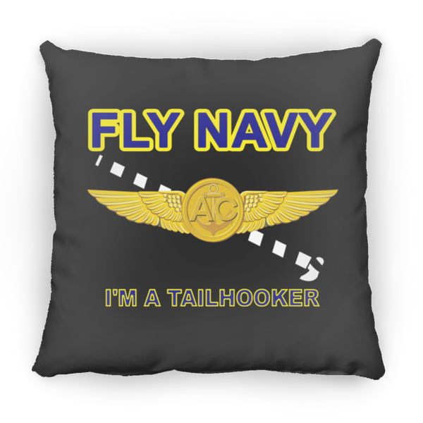 Fly Navy Tailhooker 2 Pillow - Medium Square