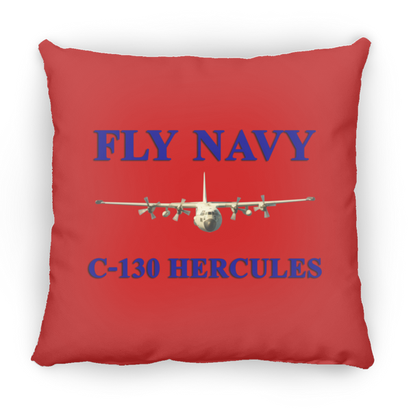 Fly Navy C-130 1 Pillow - Large Square