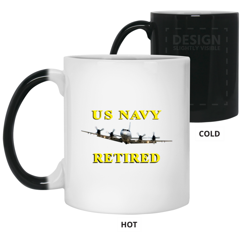 Navy Retired 1 Color Changing Mug - 11oz