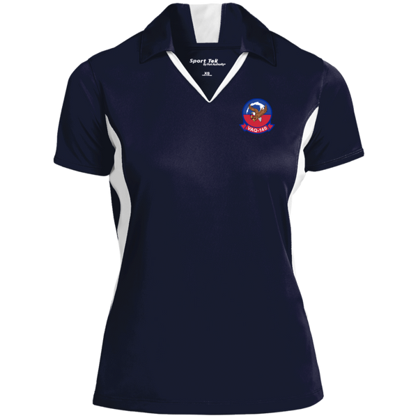 VAQ 140 1 Ladies' Colorblock Performance Polo