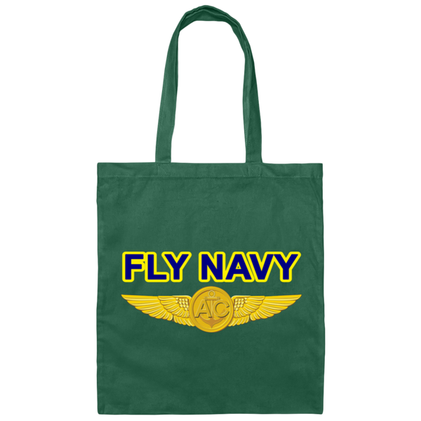 Fly Navy Aircrew Canvas Tote Bag