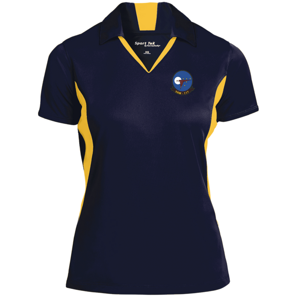 VAW 117 1 Ladies' Colorblock Performance Polo