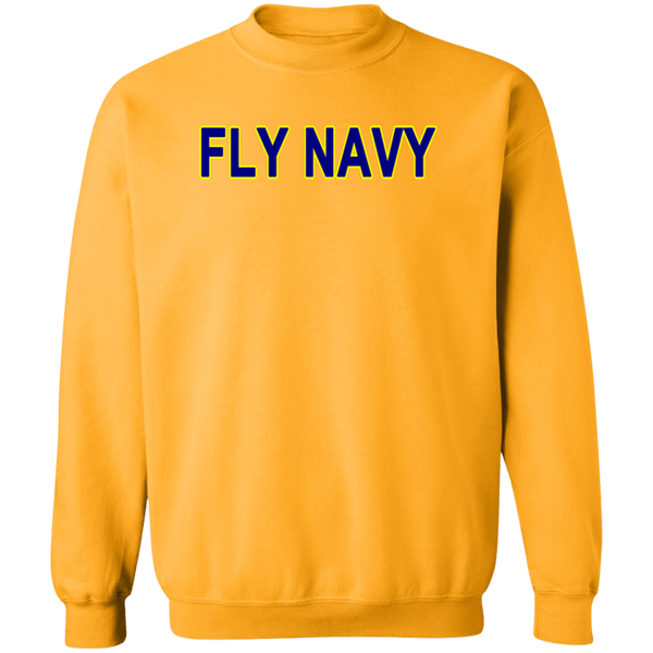 Fly Navy 2 Crewneck Pullover Sweatshirt