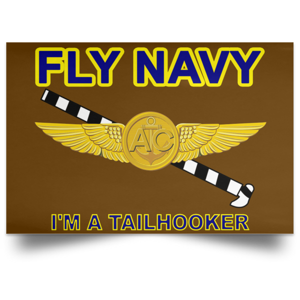 Fly Navy Tailhooker 2 Poster - Landscape