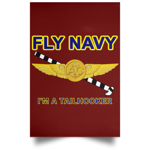 Fly Navy Tailhooker 2 Poster - Portrait