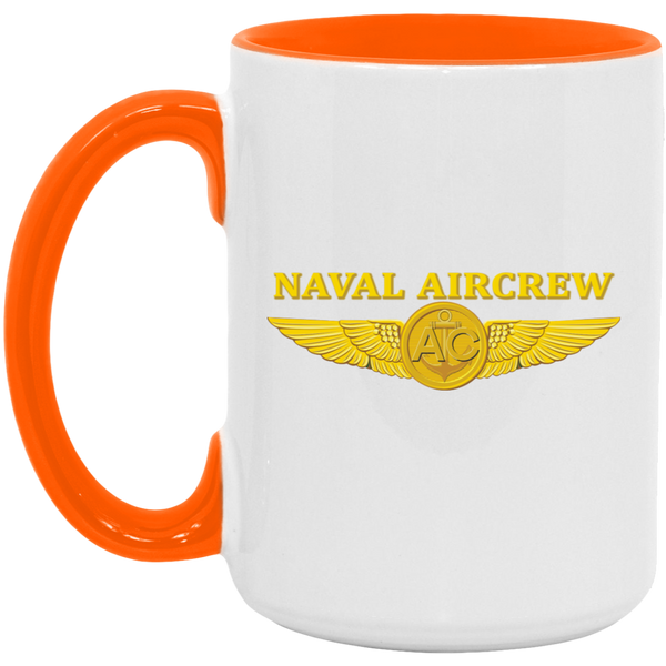 Aircrew 3 Accent Mug - 15oz