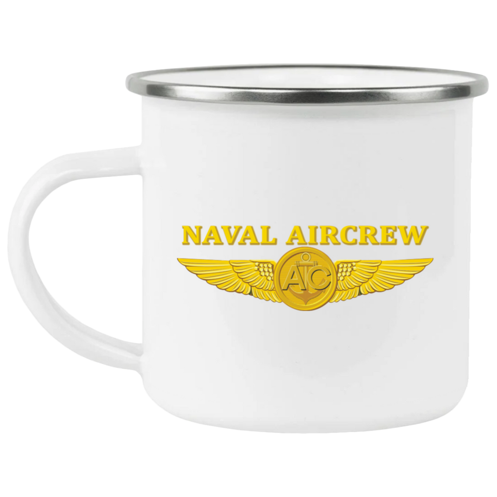 Aircrew 3 Enamel Camping Mug