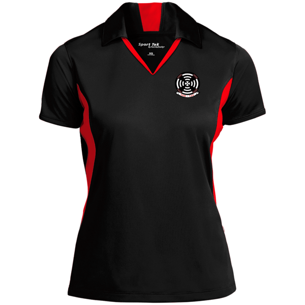 VAW 124 1 Ladies' Colorblock Performance Polo