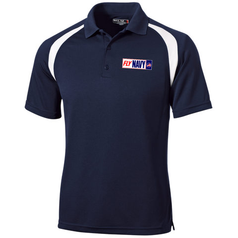 Fly Navy 1 Moisture-Wicking Golf Shirt
