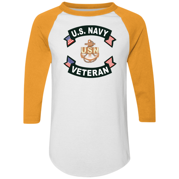 Navy Vet 1 Colorblock Raglan Jersey