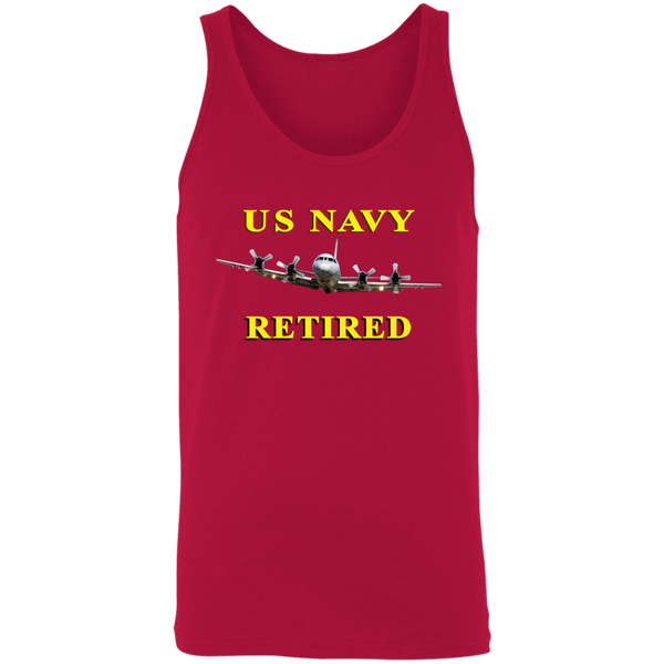 Navy Retired 1 Unisex Tank