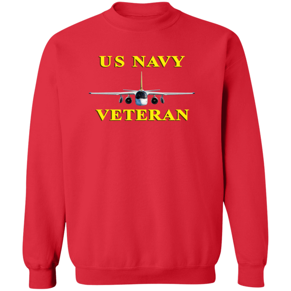 Navy Vet 3 Crewneck Pullover Sweatshirt