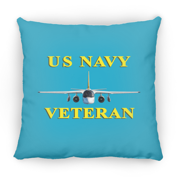 Navy Vet 3 Pillow - Small Square