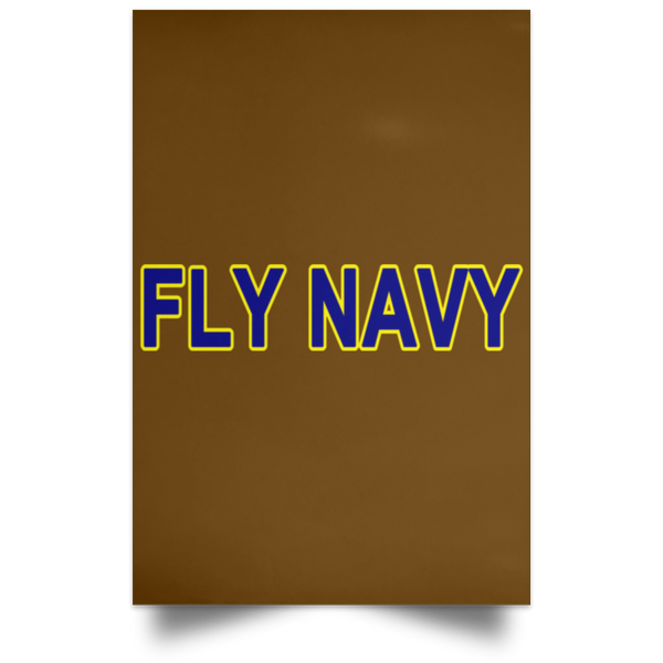 Fly Navy 2 Poster - Portrait