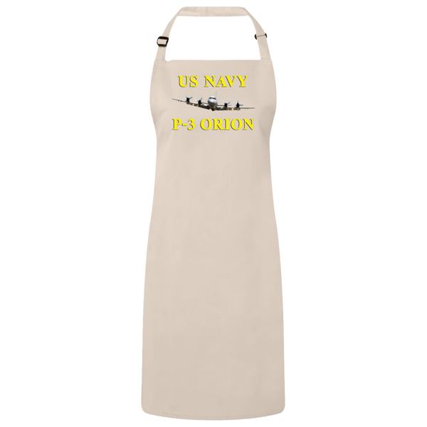 US Navy P-3 3 Unisex Bib Apron