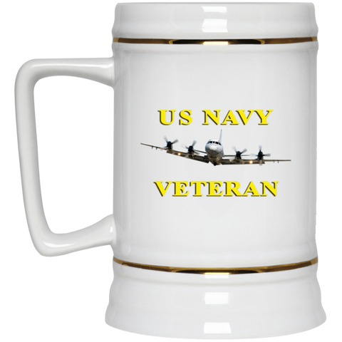 Navy Vet 2 Beer Stein - 22oz