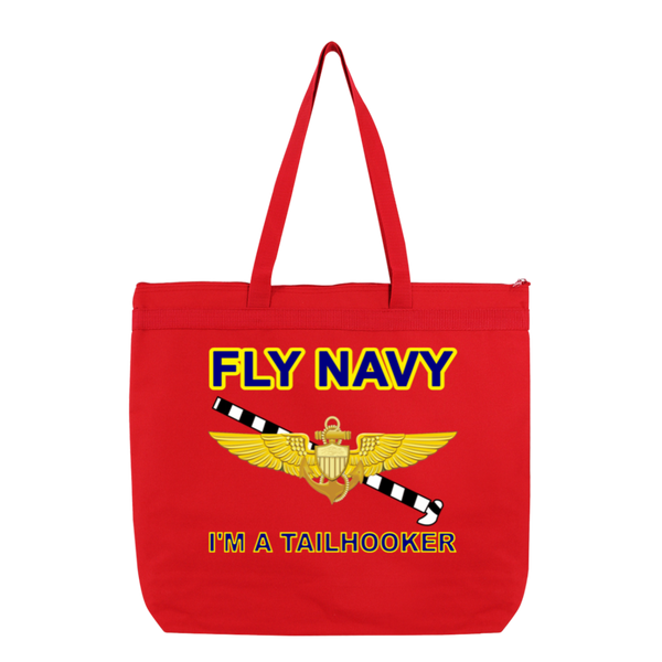 Fly Navy Tailhooker 1 Melody Large Tote