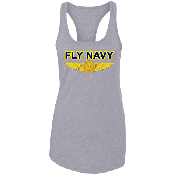 Fly Navy Aircrew Ladies' Ideal Racerback Tank