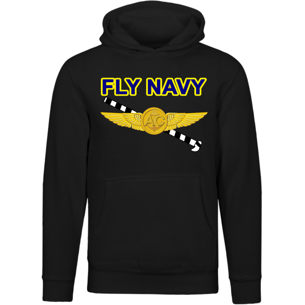 Fly Navy Tailhook 2 Lane Seven Unisex Premium Hoodie