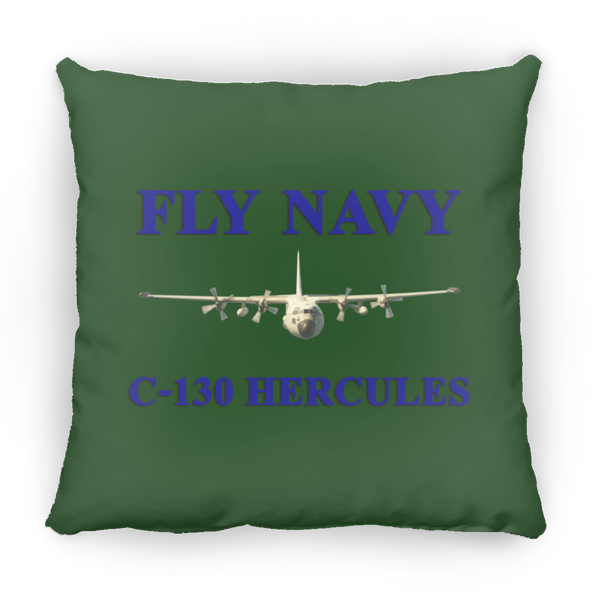 Fly Navy C-130 1 Pillow - Large Square