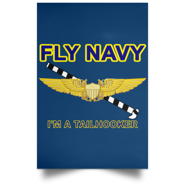 Fly Navy Tailhooker 3 Poster - Portrait