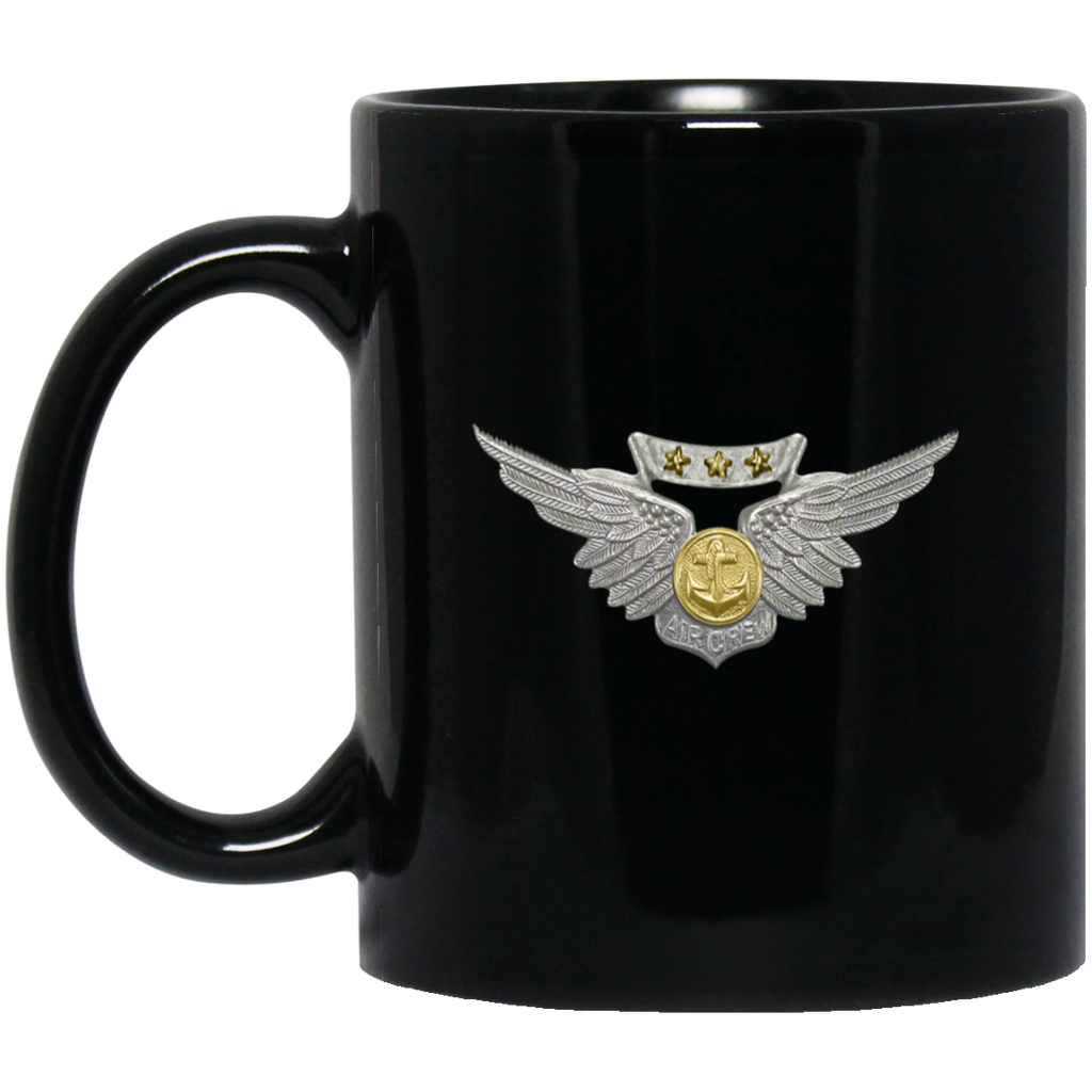 Combat Air 1 Black Mug - 11oz