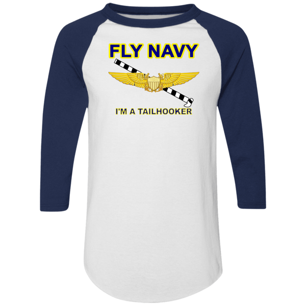 Fly Navy Tailhooker 3 Colorblock Raglan Jersey